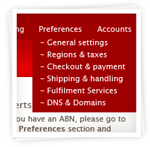 Preferences Menu